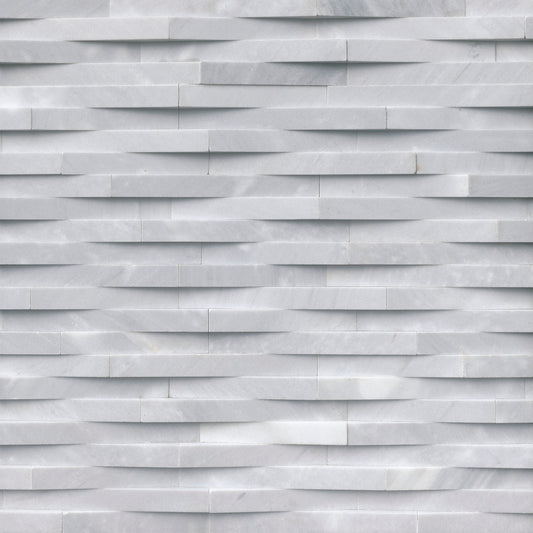 COSMIC GRAY 3D WAVE 6X24 PANEL