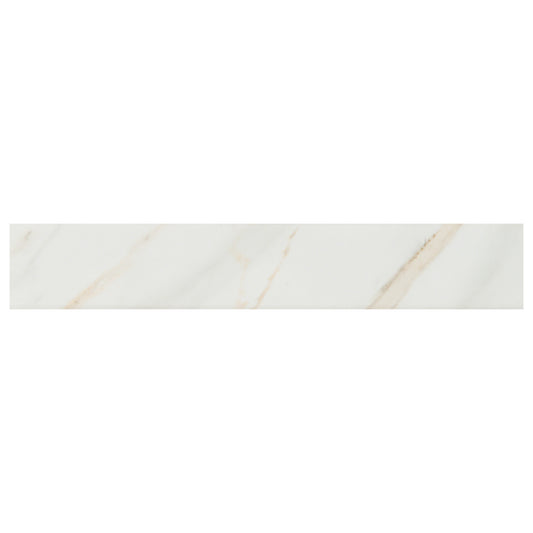 PIETRA CALACATTA 3X18 BULLNOSE MATTE