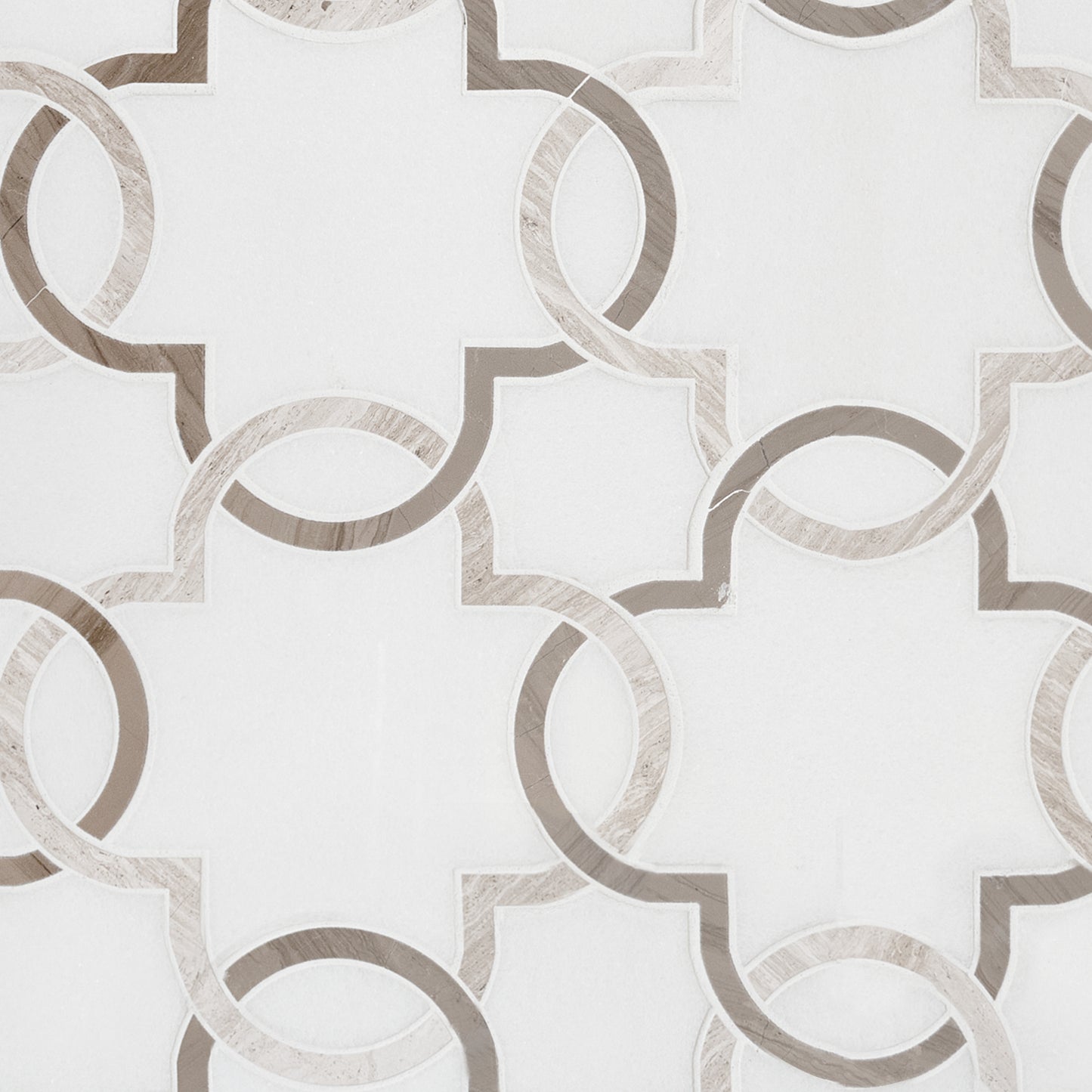 BIANCO QUATREFOIL POLISHED