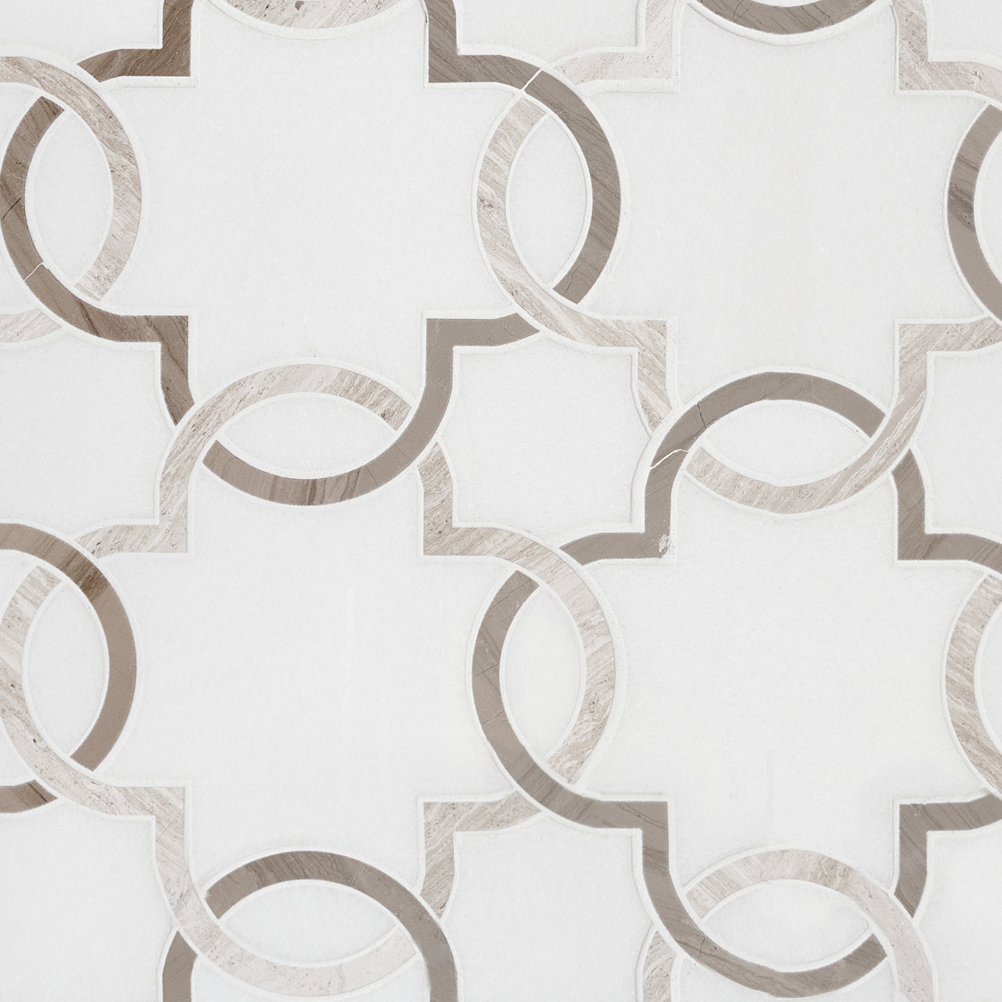 BIANCO QUATREFOIL POLISHED