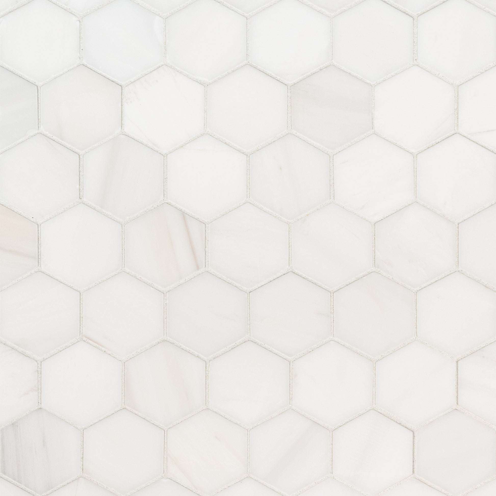 BIANCO DOLOMITE HEXAGON MOSAIC