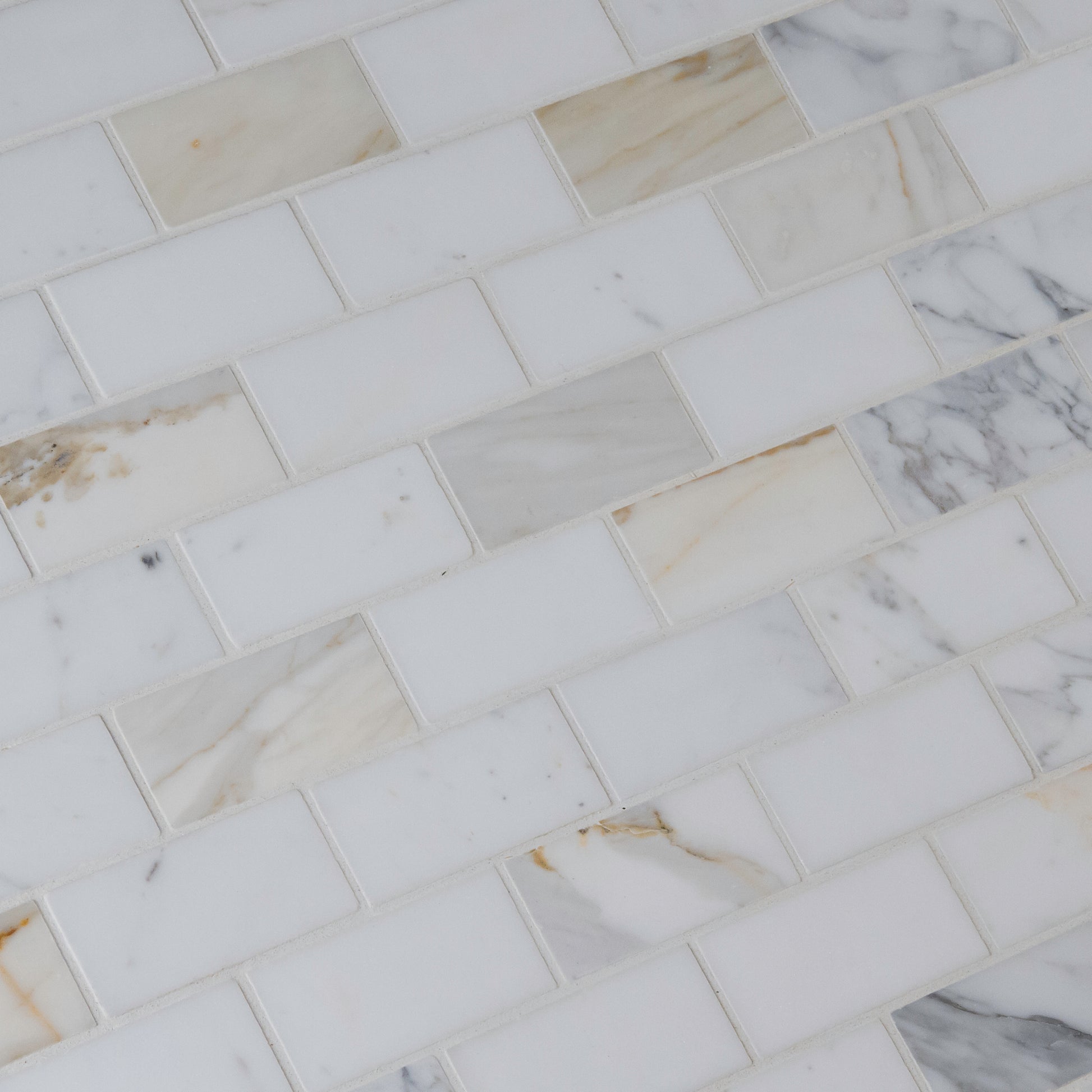 CALACATTA GOLD 2X4 MOSAIC