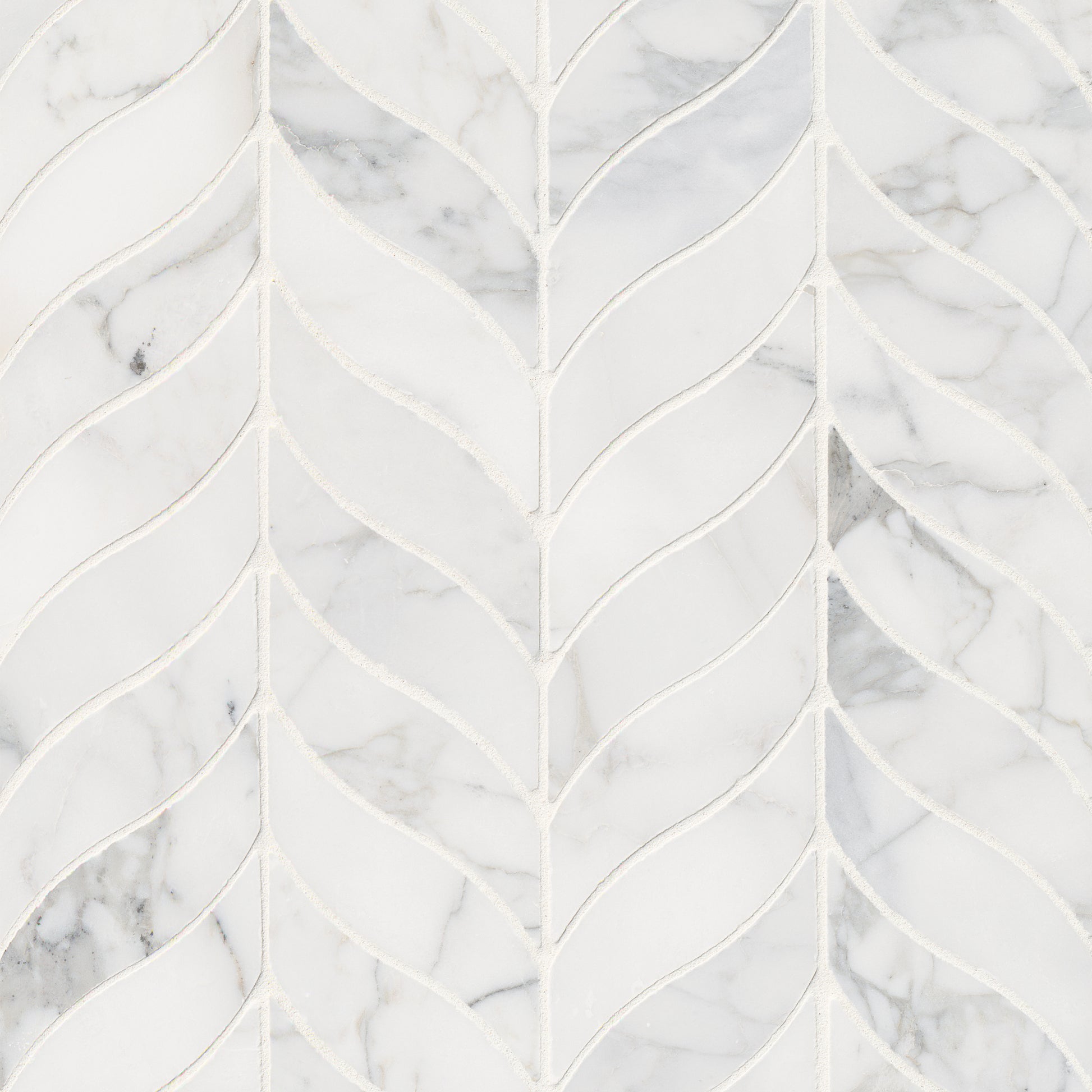 CALACATTA CRESSA LEAF MOSAIC