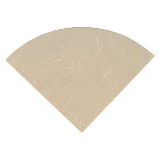 ENGINEERED BEIGE MARBLE 9 RADIUS CRNR SHELF