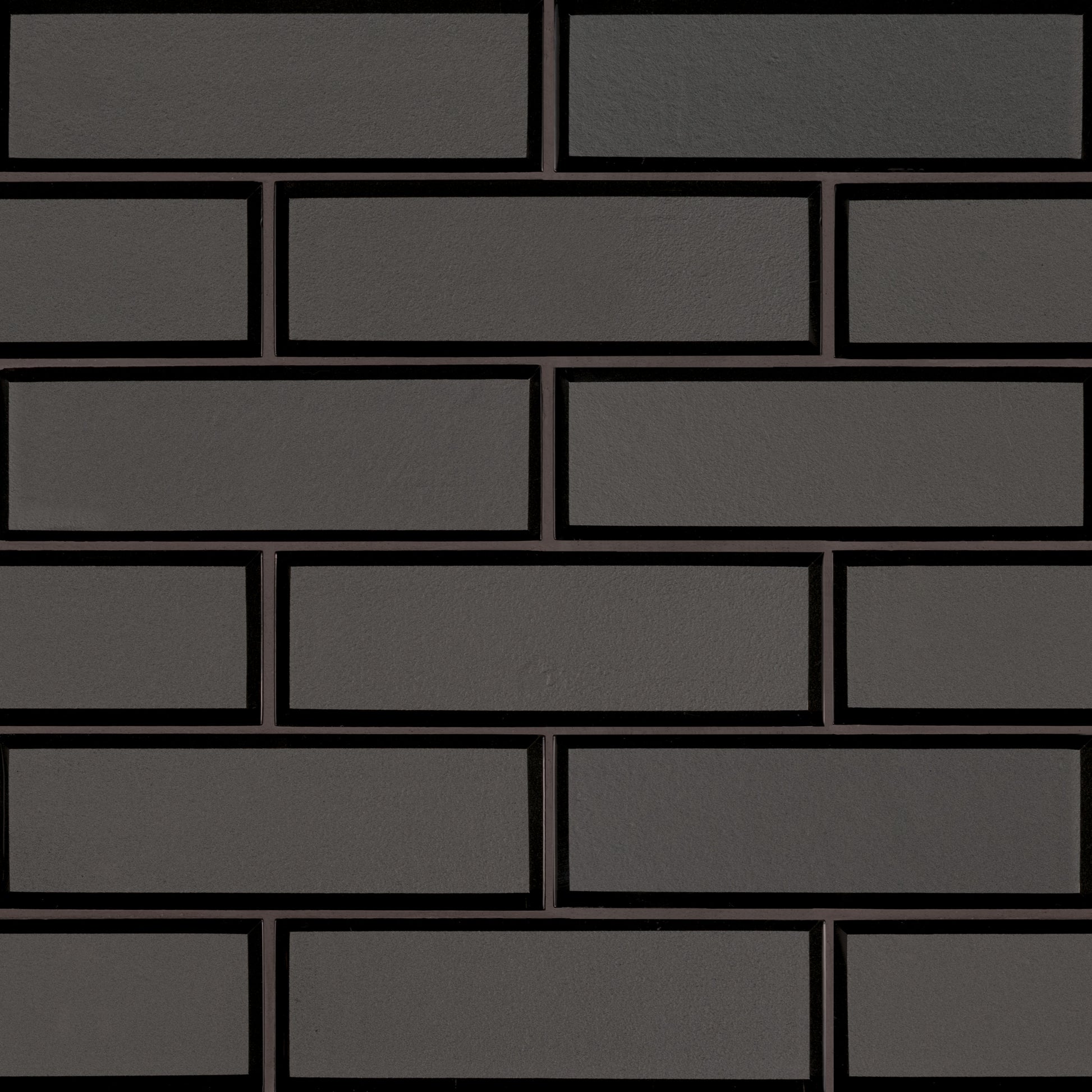 METALLIC GRAY BEVEL SUBWAY