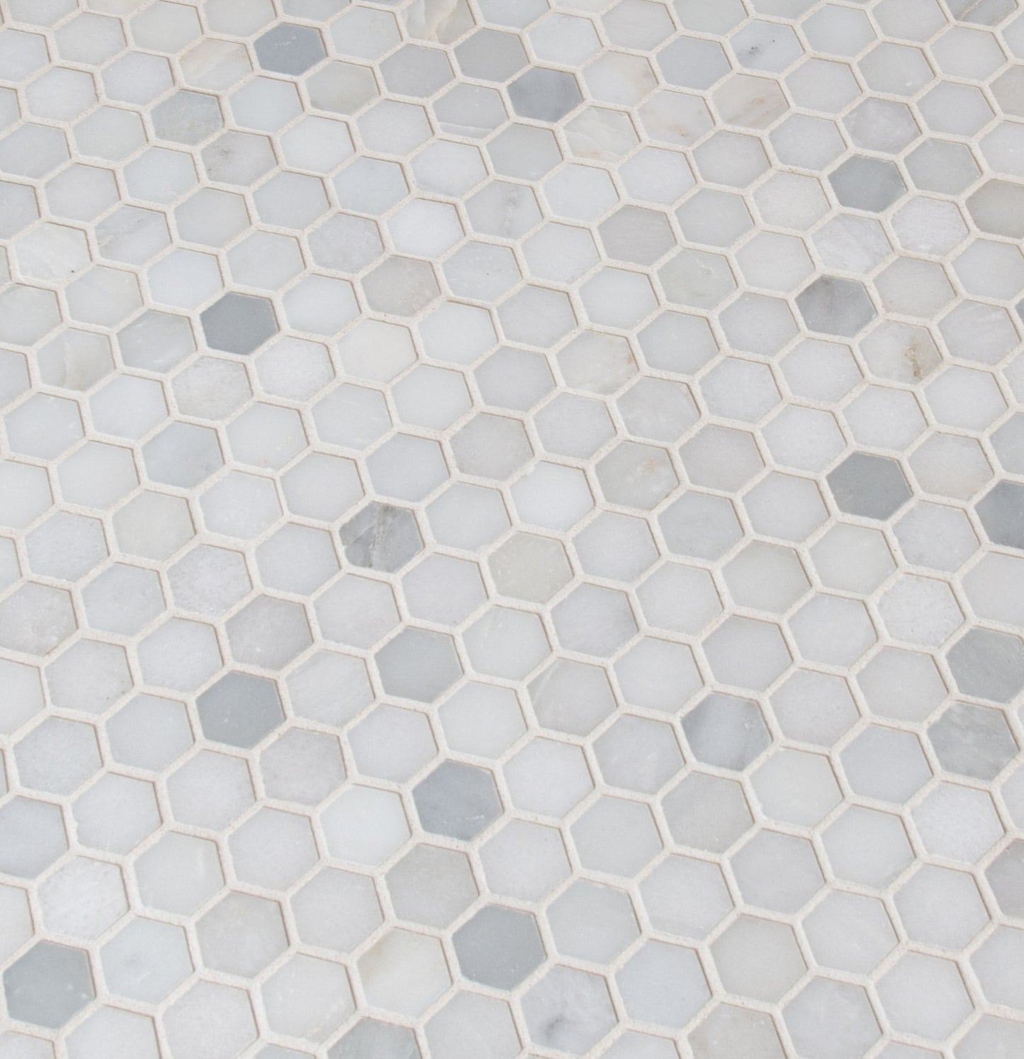 GREECIAN WHITE 1 HEXAGON MOSAIC