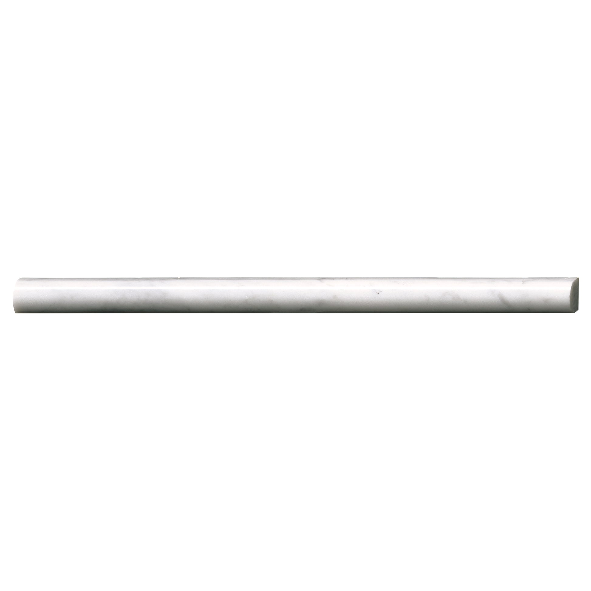 CARRARA WHITE PENCIL MOLDING