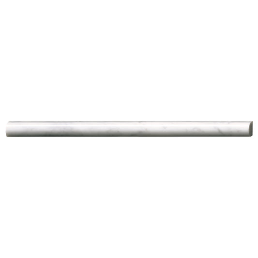 CARRARA WHITE PENCIL MOLDING