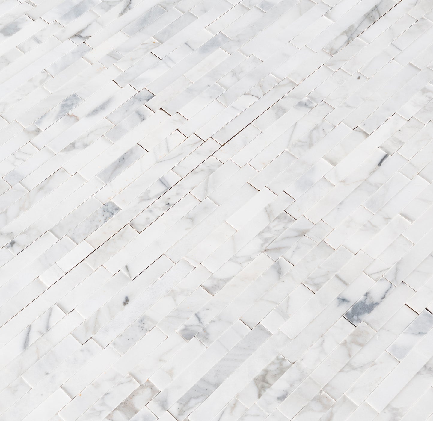 CALACATTA CRESSA INTERLOCKING 3D PEEL&STICK MOSAIC