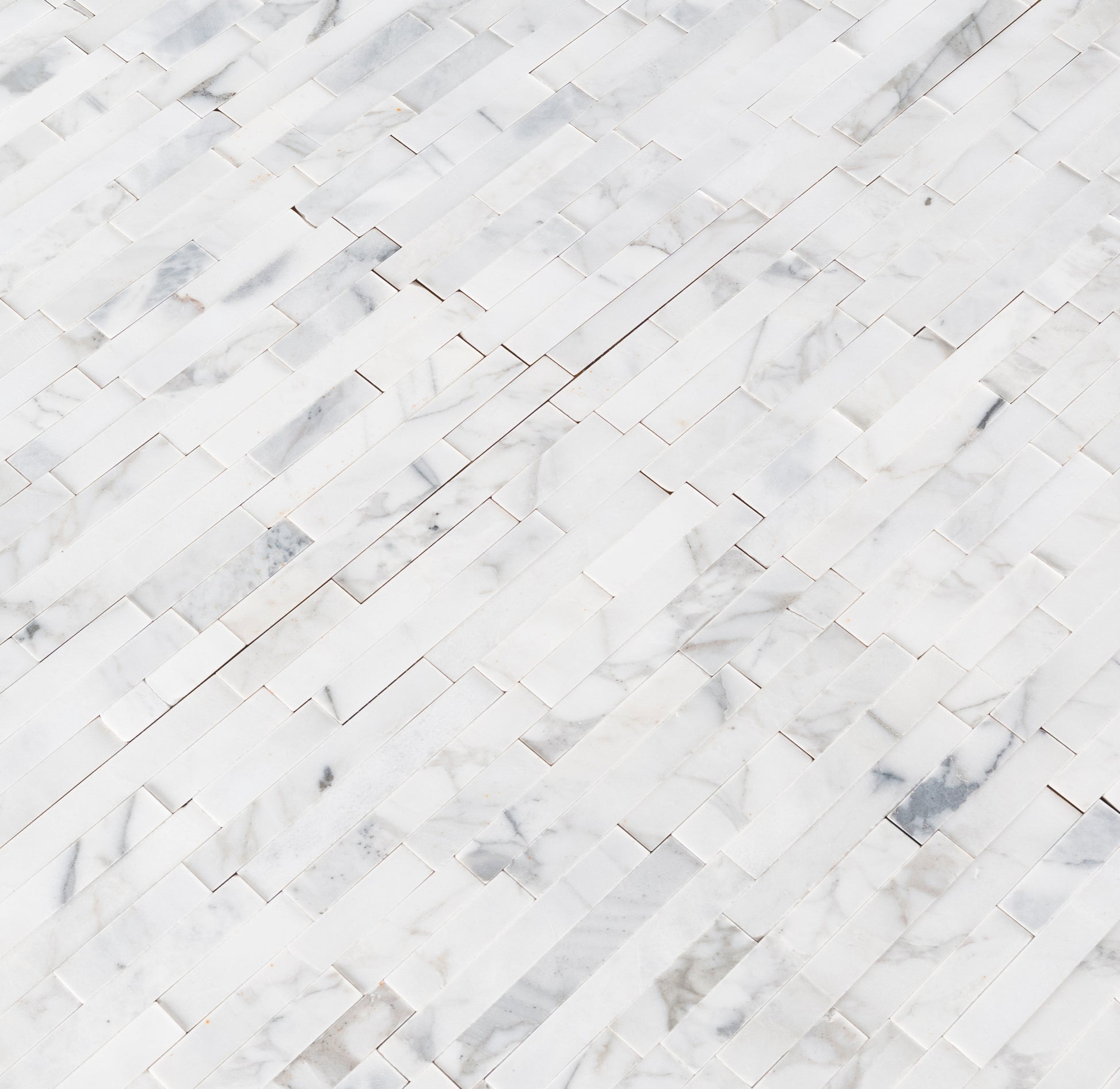 CALACATTA CRESSA INTERLOCKING 3D PEEL&STICK MOSAIC