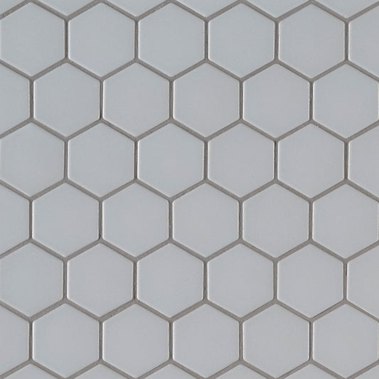 GRAY MATTE 2" HEX 6MM