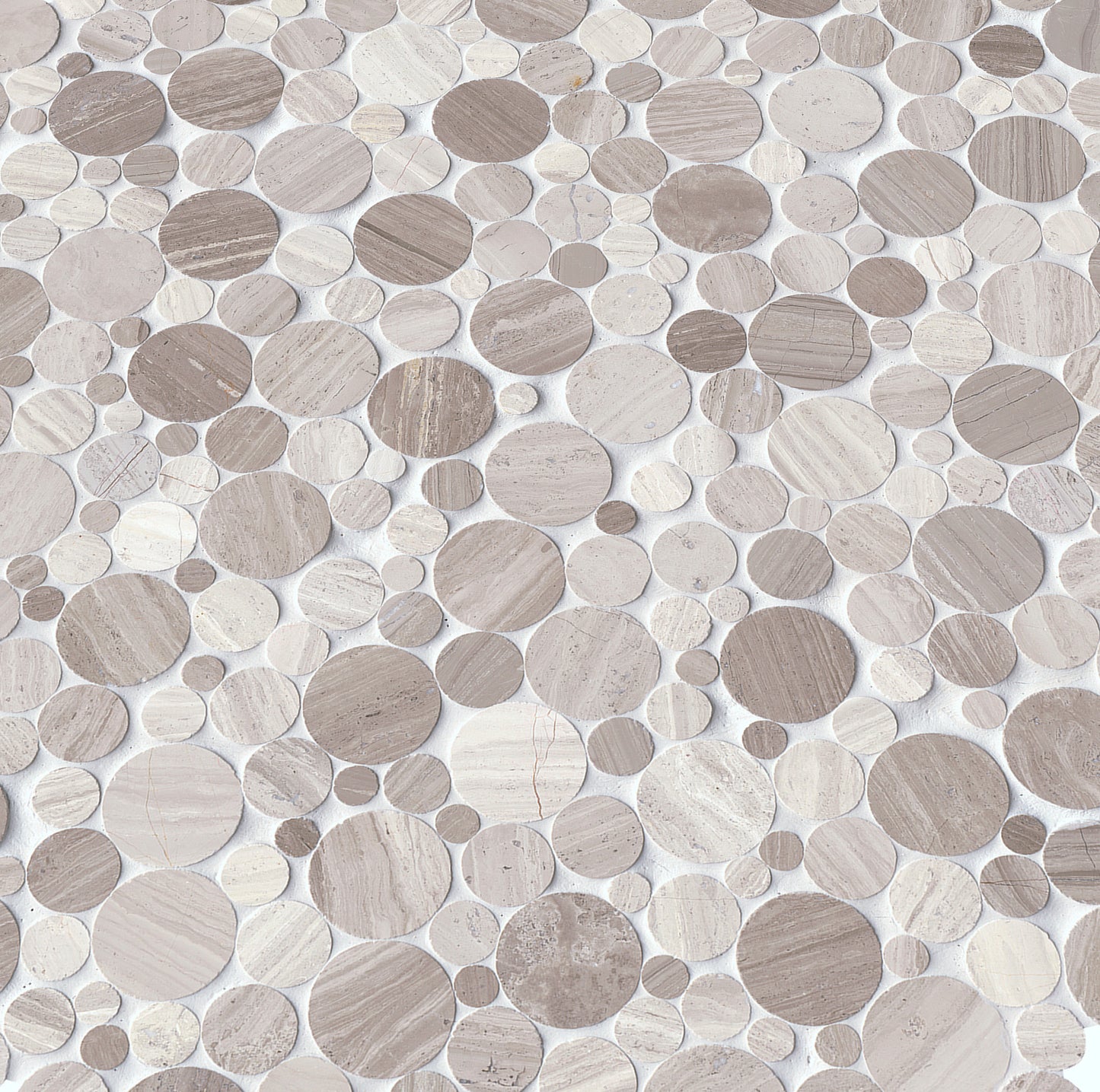 SERENITY STONE PEBBLES MESH BACKED
