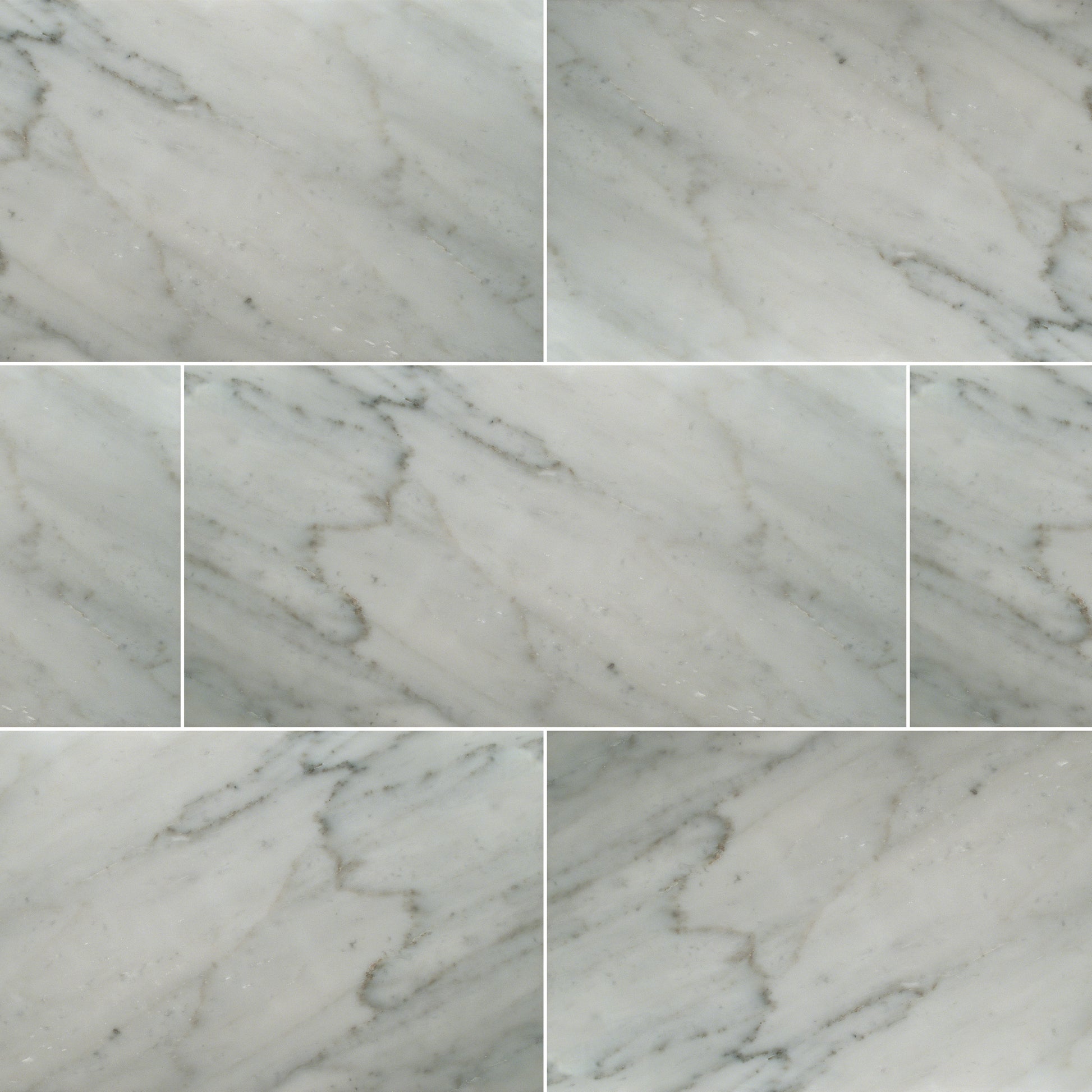 CARRARA WHITE 12X24 HONED