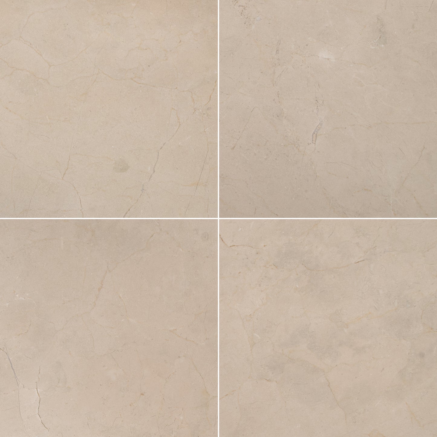 CREMA MARFIL 12X12 HONED CLASSIC