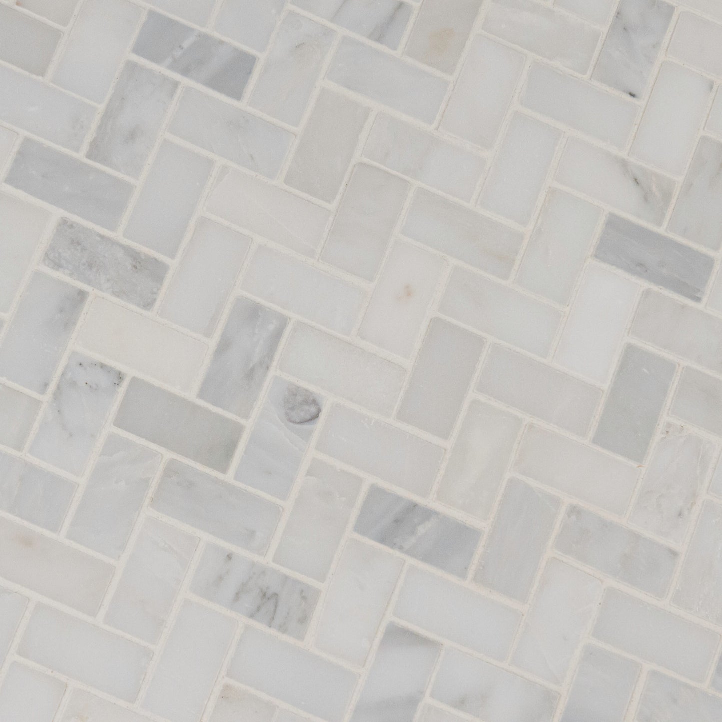 ARABESCATO CARRARA HERRINGBONE MOSAIC
