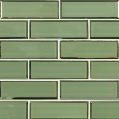 EVERGREEN BEVELED 2X6 SUBWAY