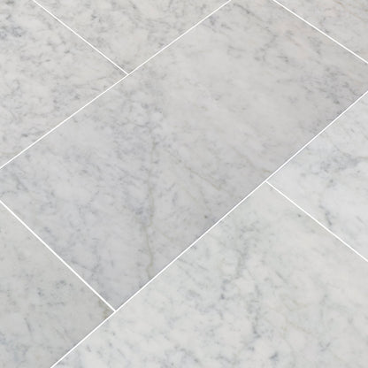 CARRARA WHITE 12X 24 POLISHED