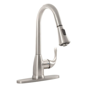 1 Handle Kitchen Faucet 8401-803 Brush Nickel NICKEL-BRUSHED
