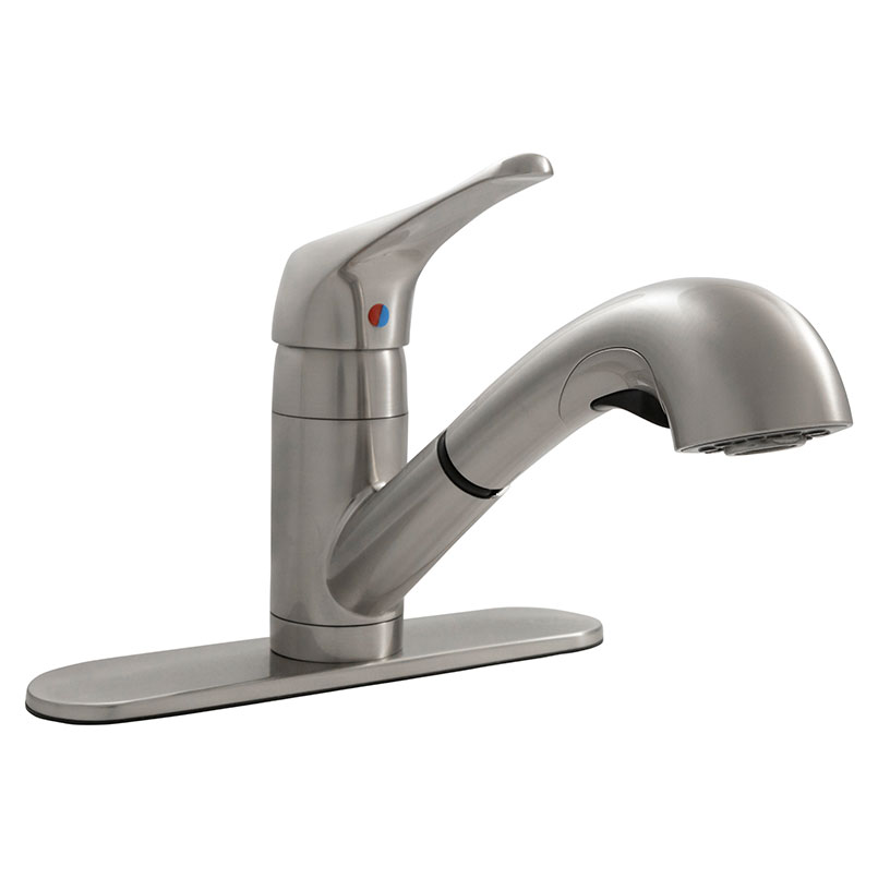 1 Handle Kitchen Faucet 8301-805 Brush Nickel NICKEL-BRUSHED