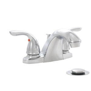 2 Handle Bathroom Faucet 4206-403 Chrome