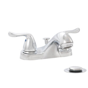 2 Handle Bathroom Faucet 4201-405 Chrome