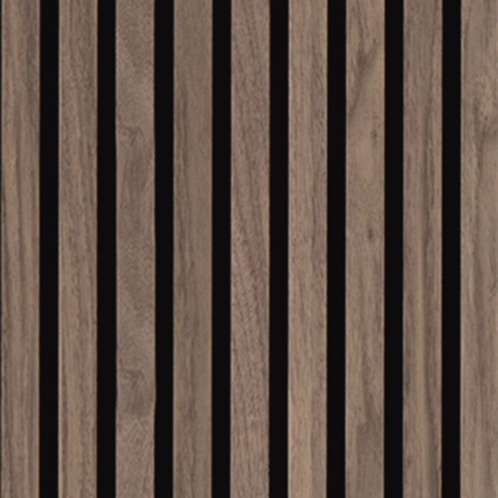 Acoustic Wood Slat Panel Tawny