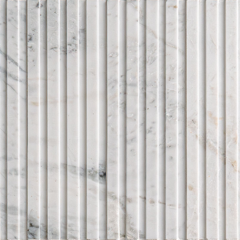 Arabescato Venato 4X12 Slat HONED