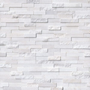 Arctic White Multi Finish Corner 6x18