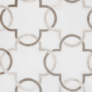 Bianco Quatrefoil Polished PATTERN