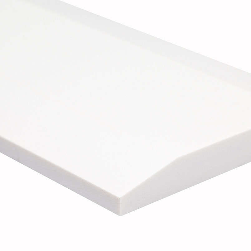 Bright White 5x36 Double Hollywood Polished Threshold - Image 2