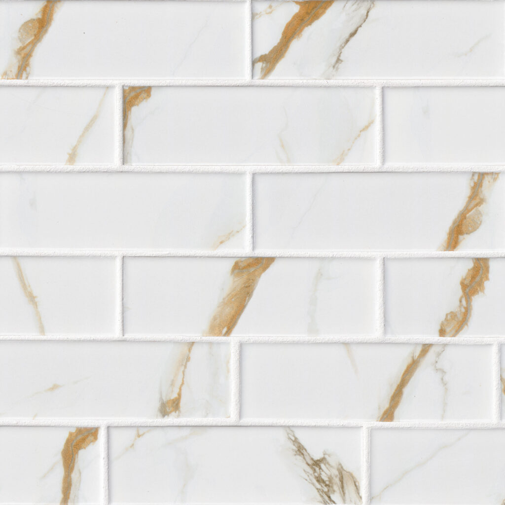 Calacatta Gold Matte 2X6X6MM