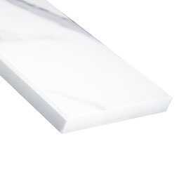 Calacatta Nowy 6X73X0.75 Singl Bvl Polished