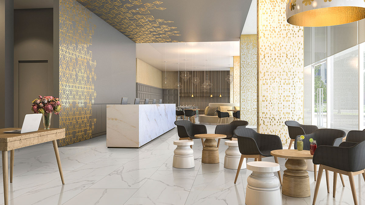 Kaya Calacatta Venato 3X24 Bullnose Matte - Image 3