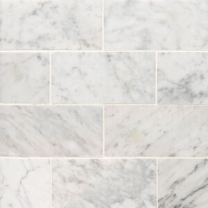 Carrara White 3X6 Honed