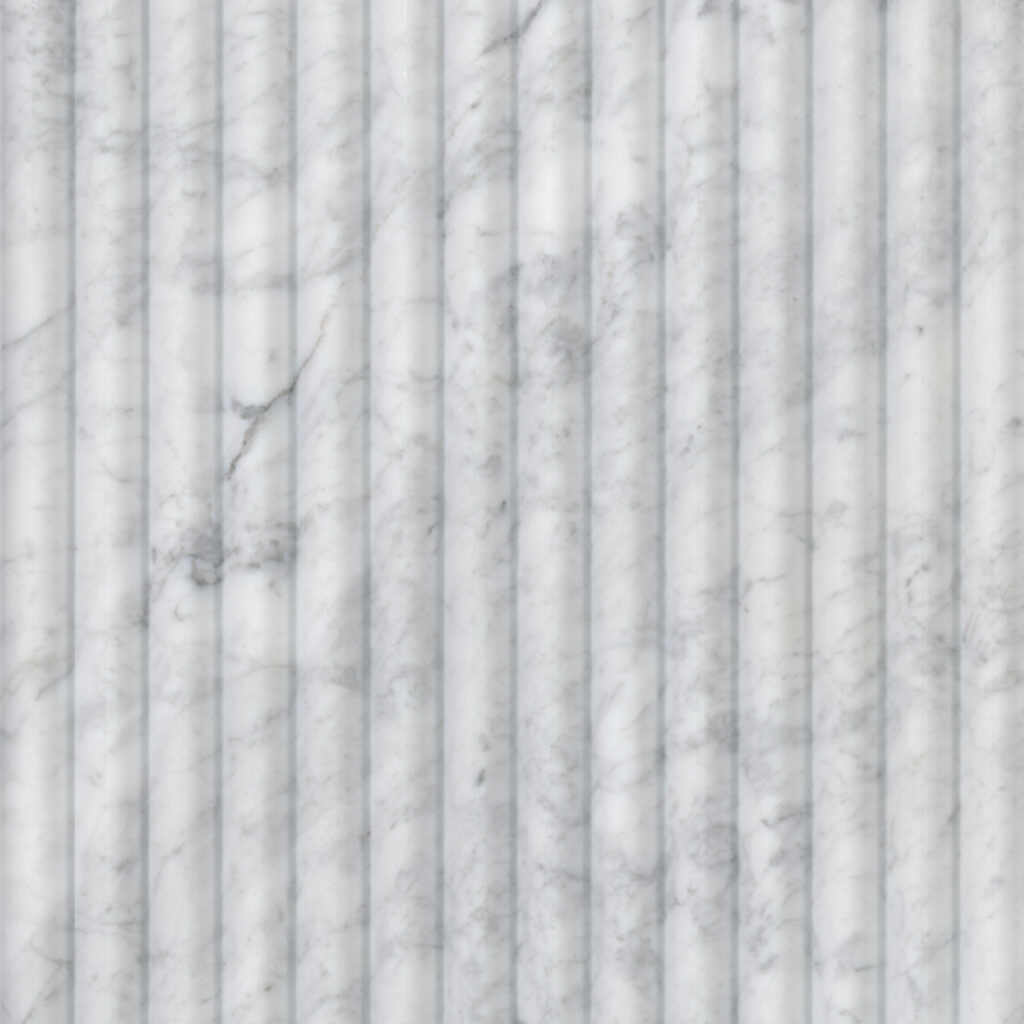 Carrara White Milano Ribbo 12X24 Honed
