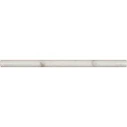 Carrara White Pencil Molding 3/4x3/4 POLISHED