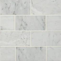 Carrara White 3X6 POLISHED