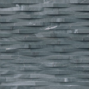 Cosmic Black 3D Wave Corner 6x18 HONED