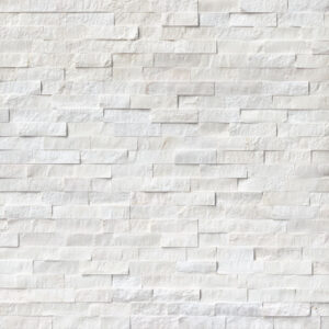 Cosmic White Split Face Corner 6x18 SPLITFACE