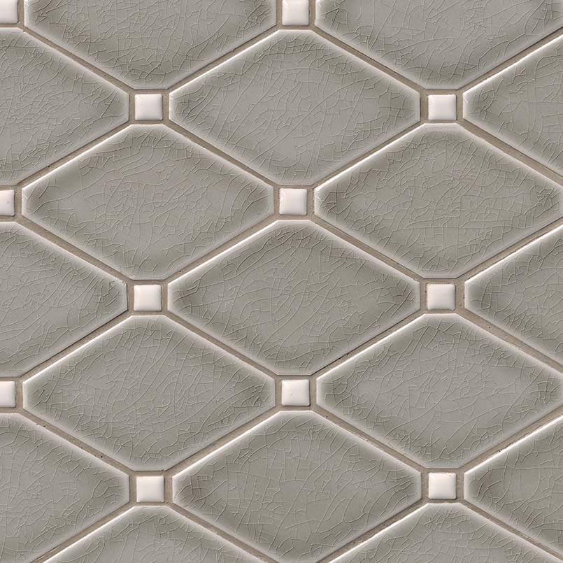 Dove Gray Diamond PATTERN GLOSSY
