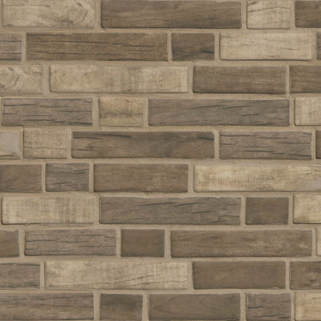 Driftwood Interlocking PATTERN MATTE