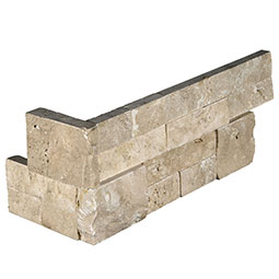 Durango Cream Splitface Ledger Corner 6x12
