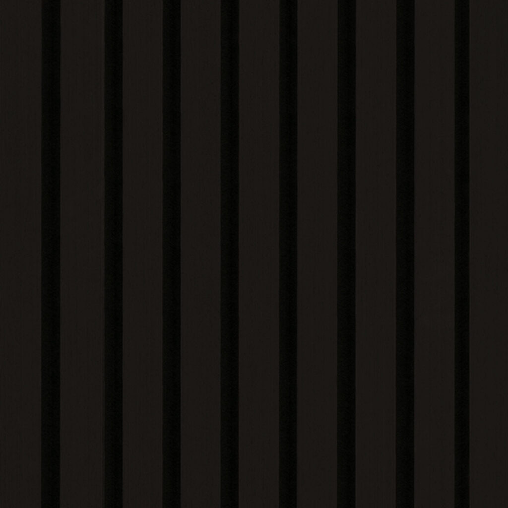 Acoustic Wood Slat Panel Ebony 9.5X94.5