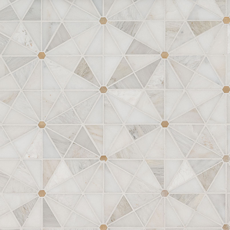 Elegante Pinwheel Gold PATTERN