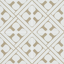 Zaria Elora Encaustic Tile 8X8 MATTE