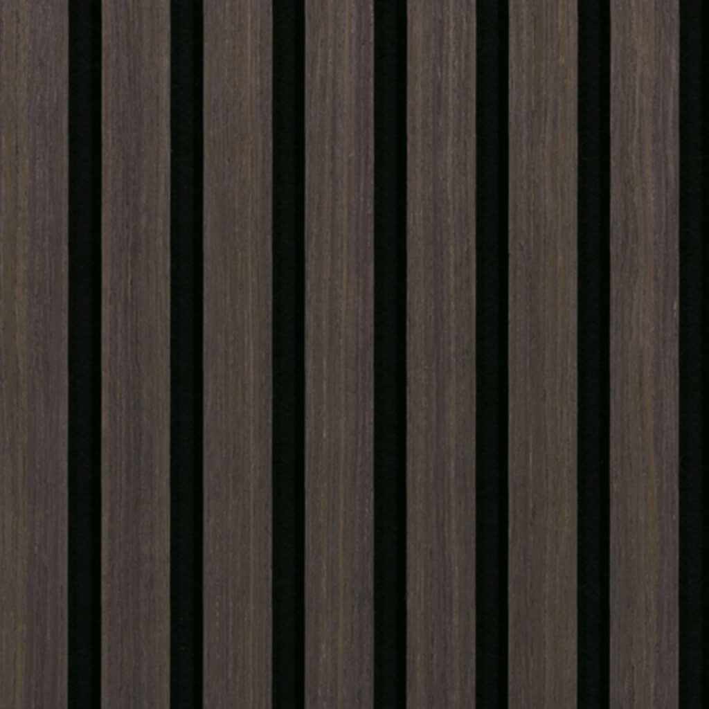 Espresso Acoustic Wood Slat Panel 24X48