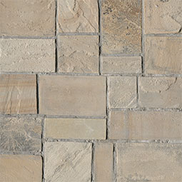 Fossil Rustic Squares & Rectangles Corners