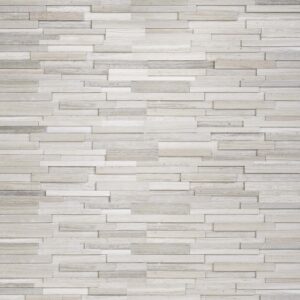 Gray Oak 3D Honed Ledger Corner 6x18