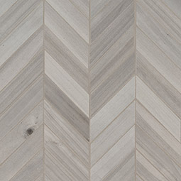 Havenwood Platinum Chevron 12X15 Mosaic MATTE
