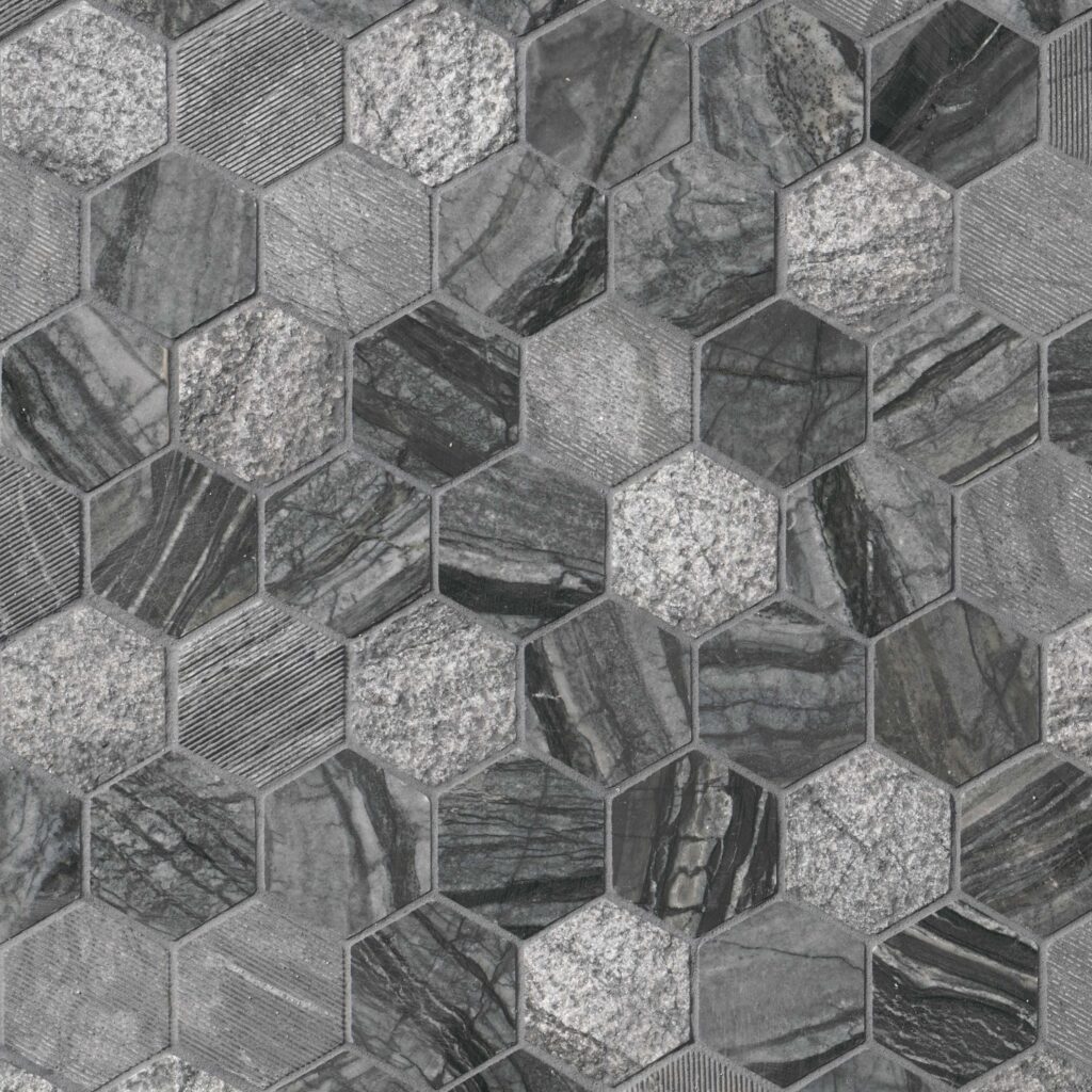 Henley 2 Hexagon PATTERN POLISHED